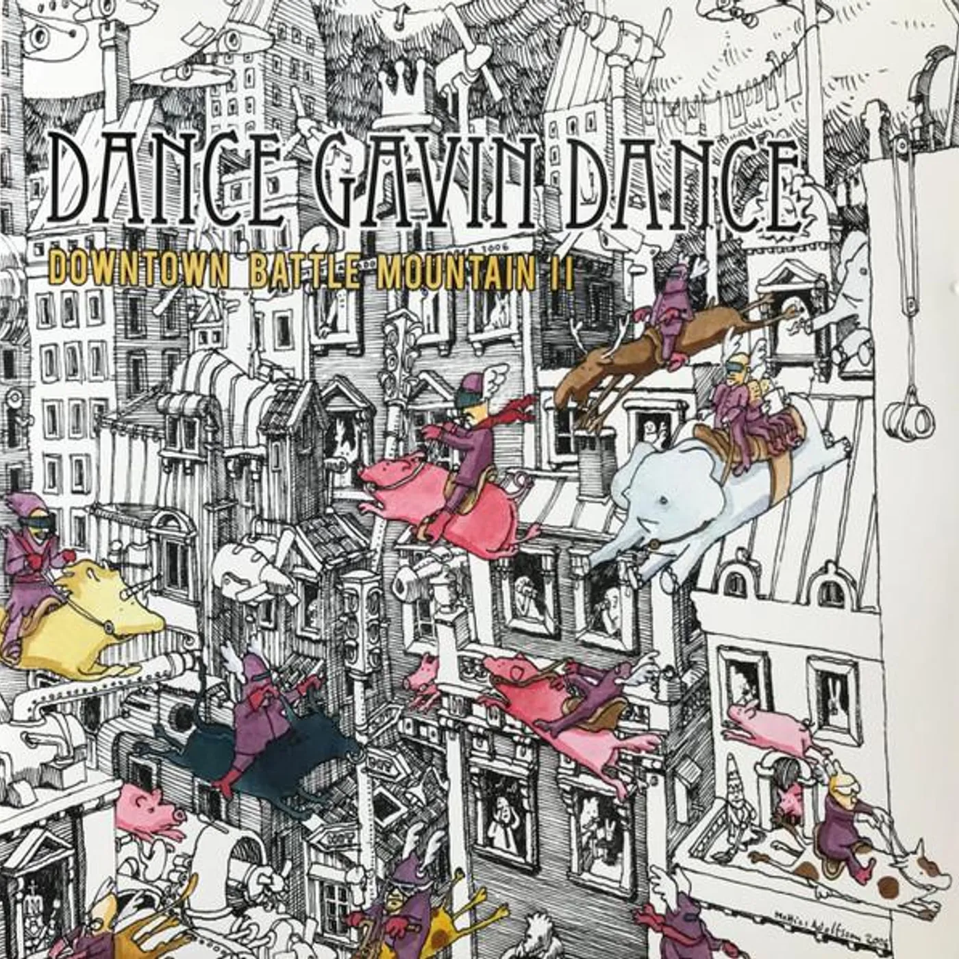 Dance Gavin Dance DOWNTOWN BATTLE MOUNTAIN II Vinyl Record