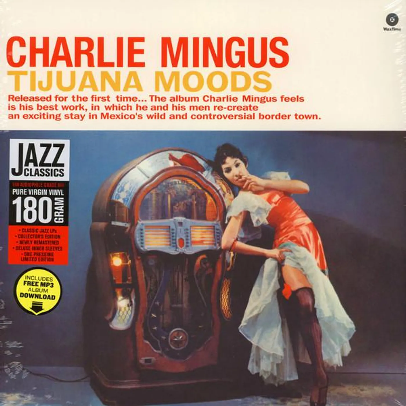 Charles Mingus TIJUANA MOODS PLUS 1 BONUS TRACK Vinyl Record