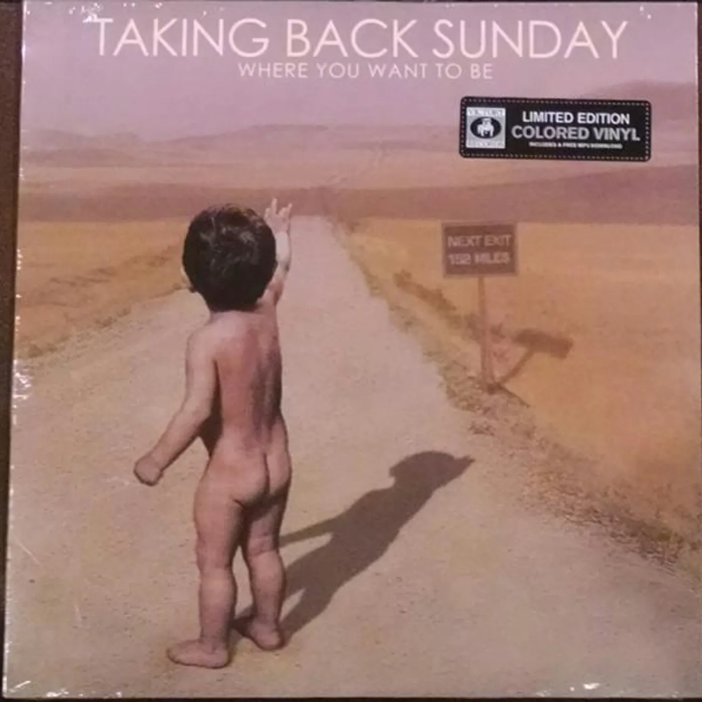 Taking Back Sunday WHERE YOU WANT TO BE Vinyl Record
