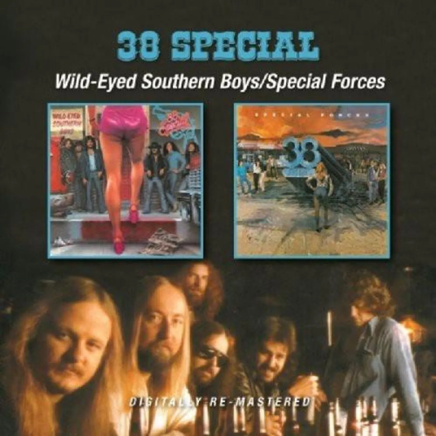 38 Special WILD EYED SOUTHERN BOYS / SPECIAL FORCES (REMASTERED) CD