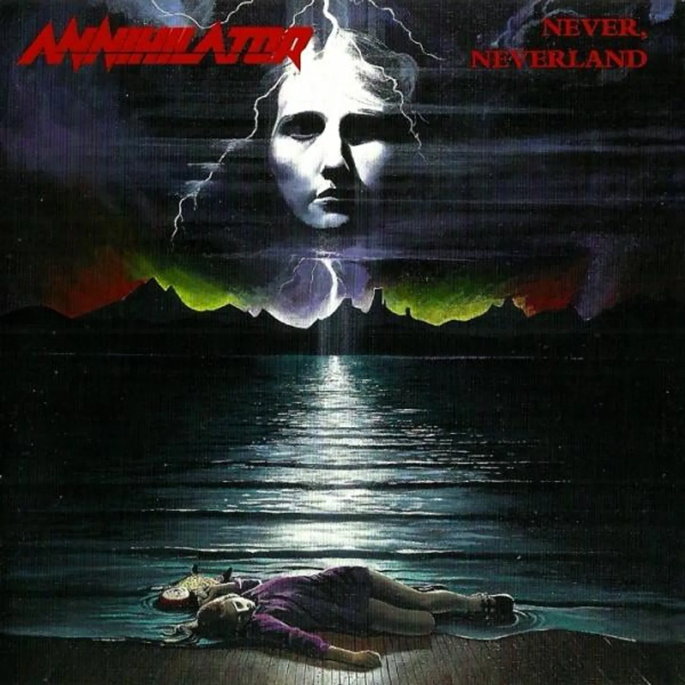 Annihilator NEVER NEVERLAND CD
