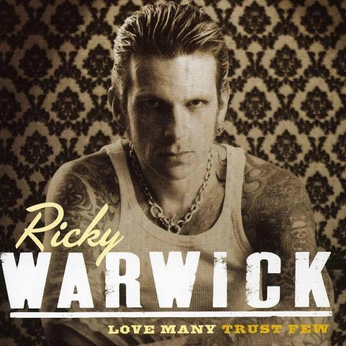 Ricky Warwick LOVE MANY TRUST FEW CD