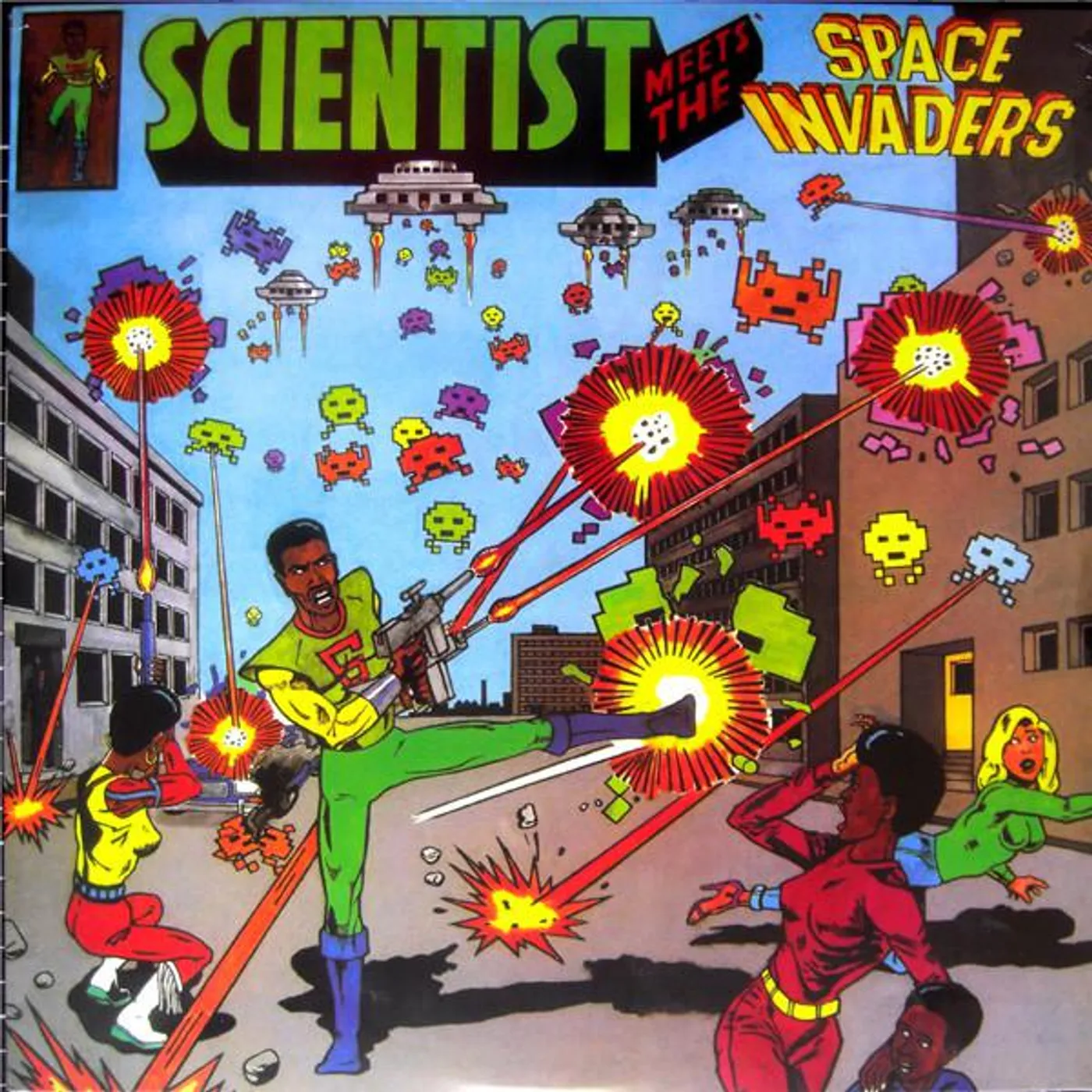 Scientist MEETS THE SPACE INVADERS Vinyl Record