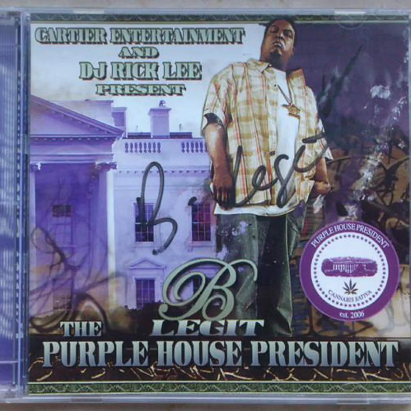 B-Legit PURPLE HOUSE CD