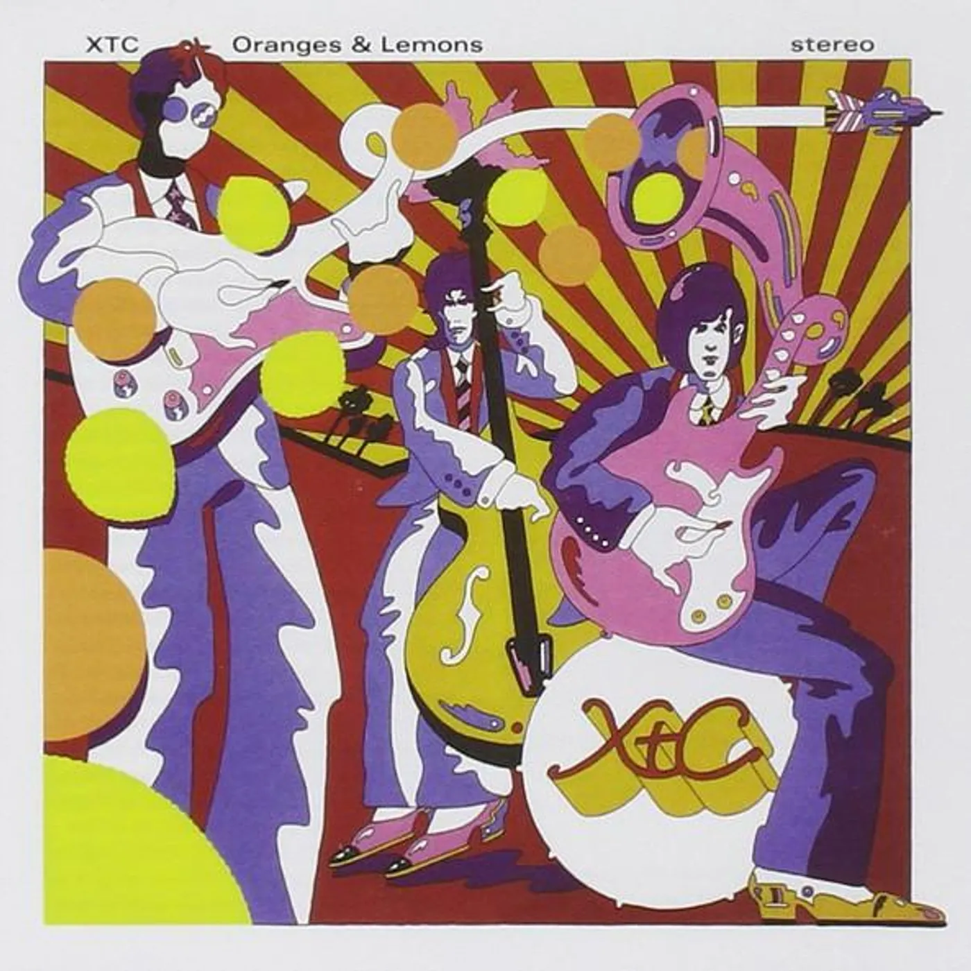 XTC ORANGES & LEMONS CD