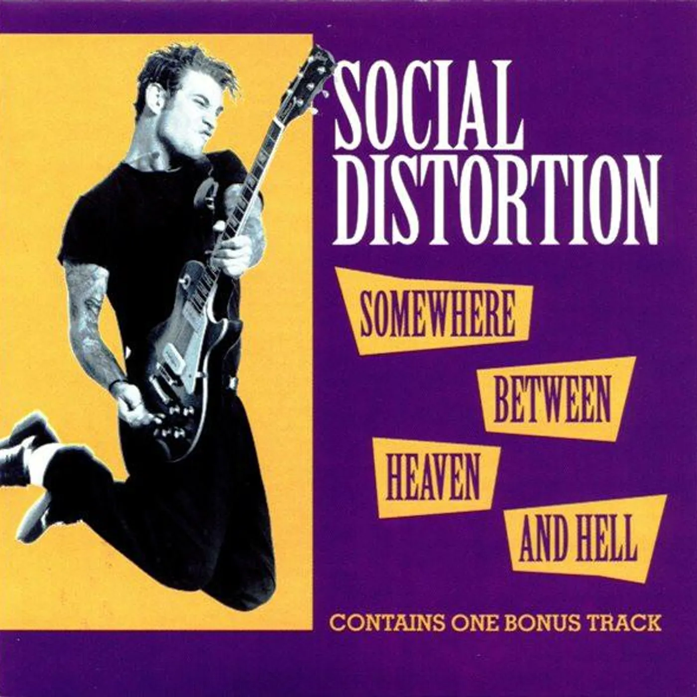 Social Distortion SOMEWHERE BETWEEN HEAVEN & HELL CD