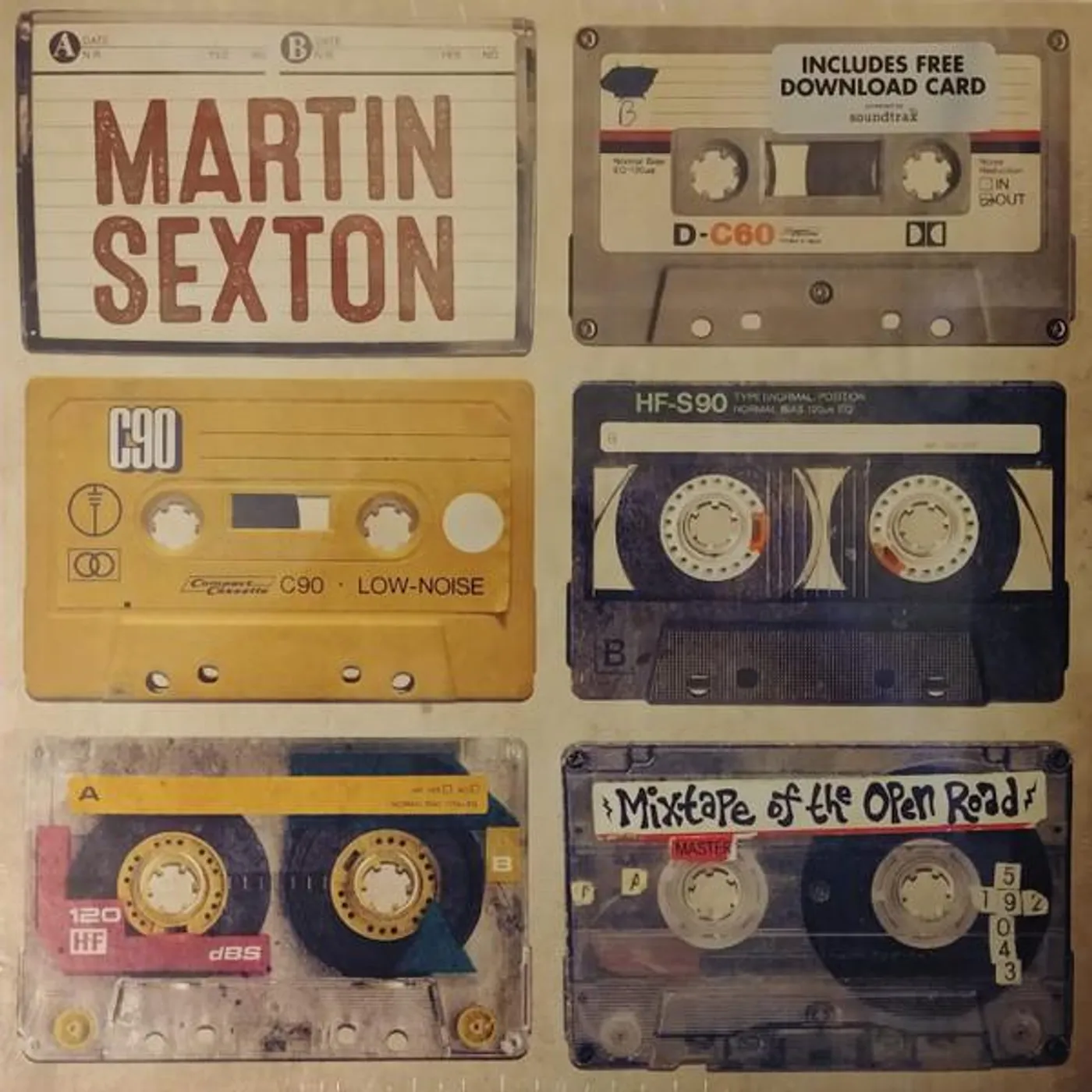 Martin Sexton Mixtape Of The Open Road Vinyl Record