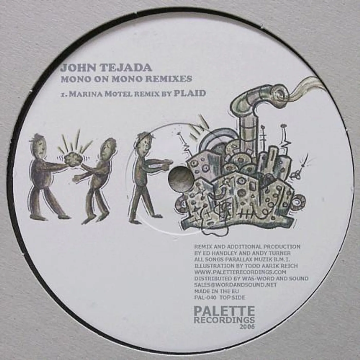 John Tejada Mono On Mono Rmxs Vinyl Record