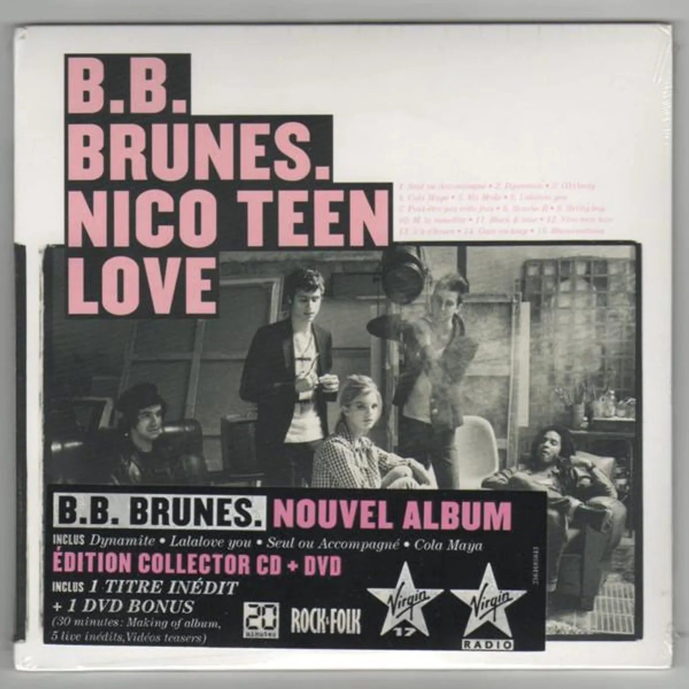 BB Brunes NICO TEEN LOVE CD