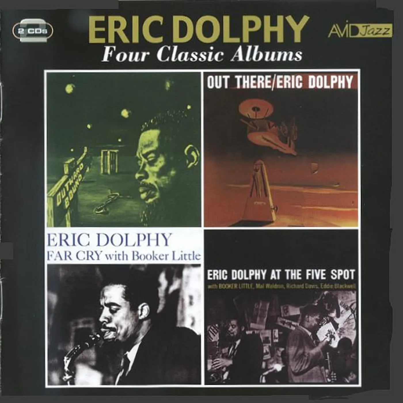 Eric Dolphy FOUR CLASSIC ALBUMS CD