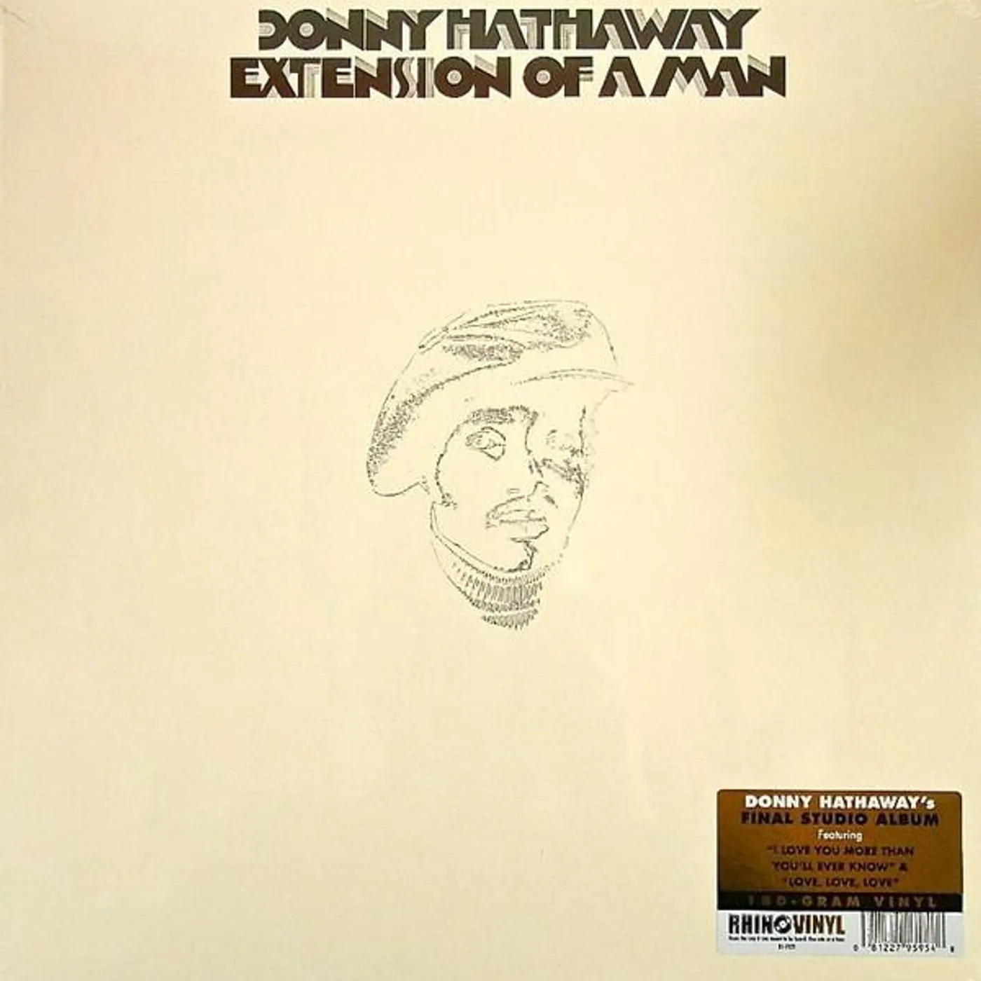 Donny Hathaway EXTENSION OF A MAN Vinyl Record