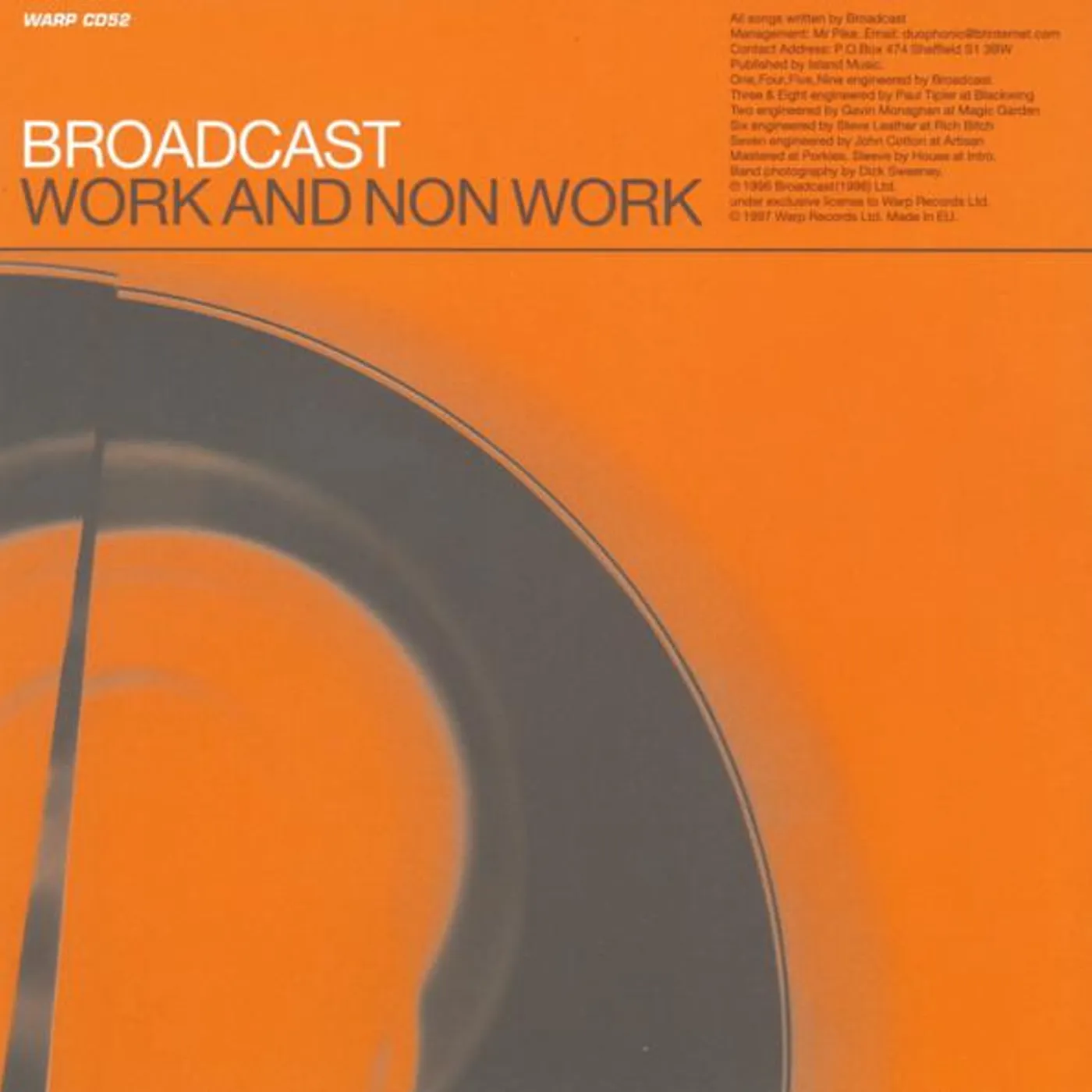 Broadcast WORK & NON-WORK CD
