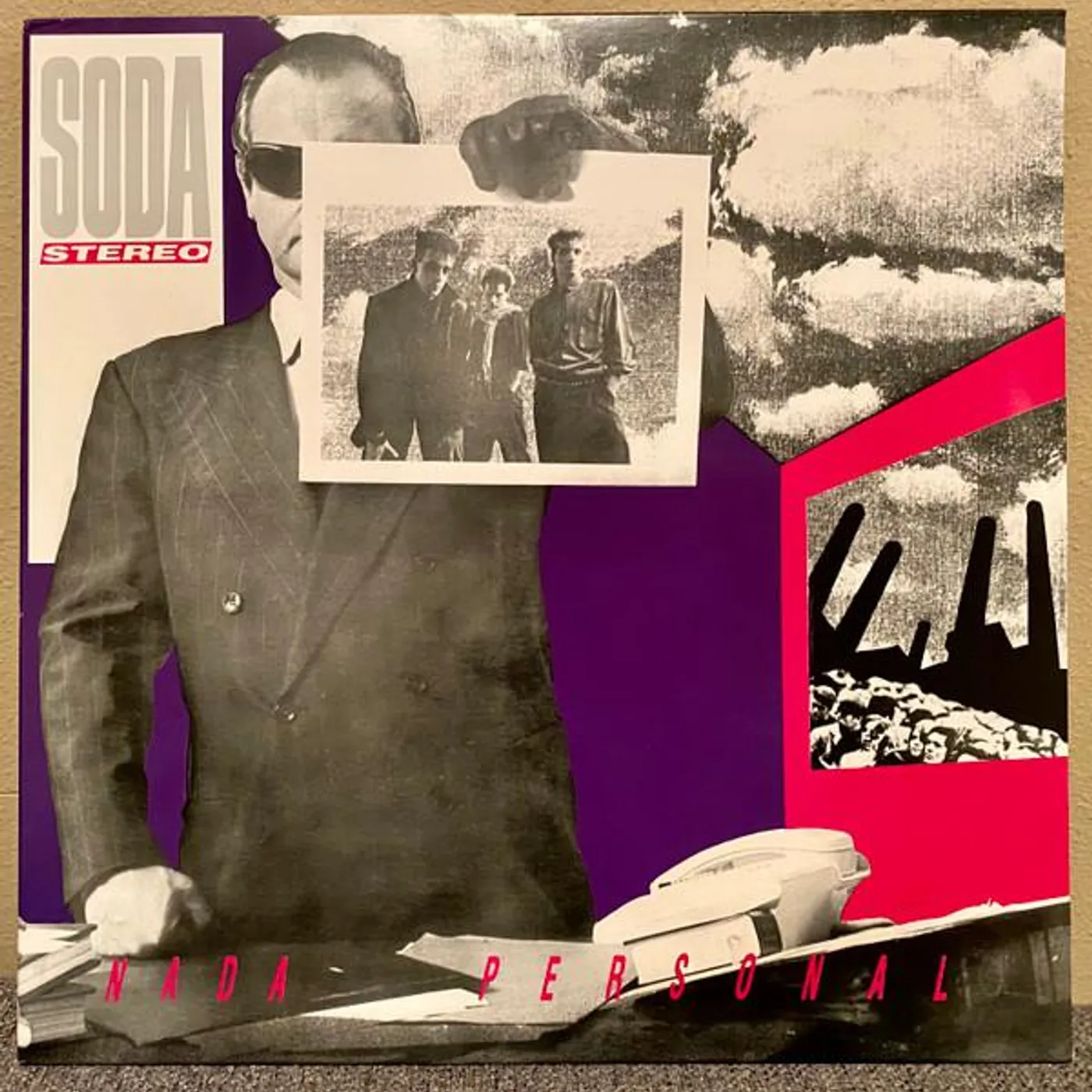 Soda Stereo NADA PERSONAL Vinyl Record