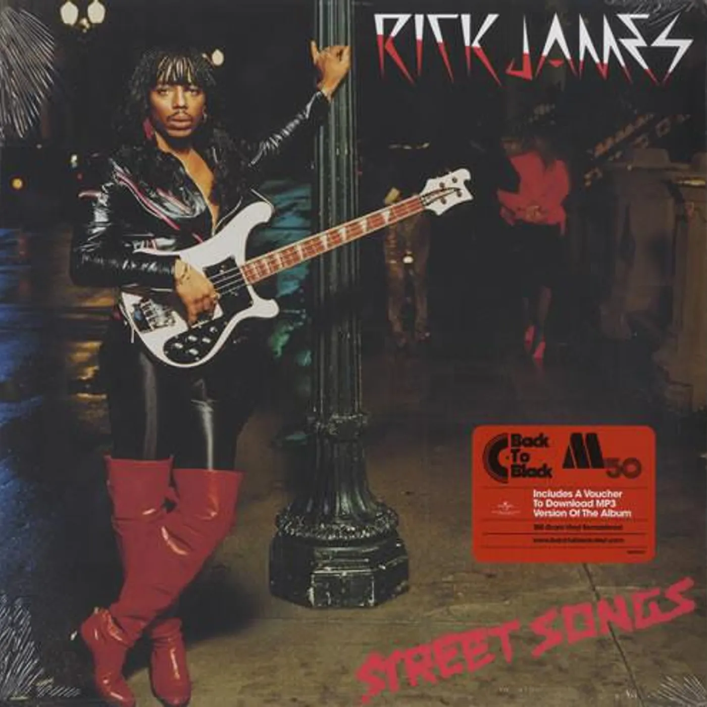 Rick James STREET SONGS Vinyl Record