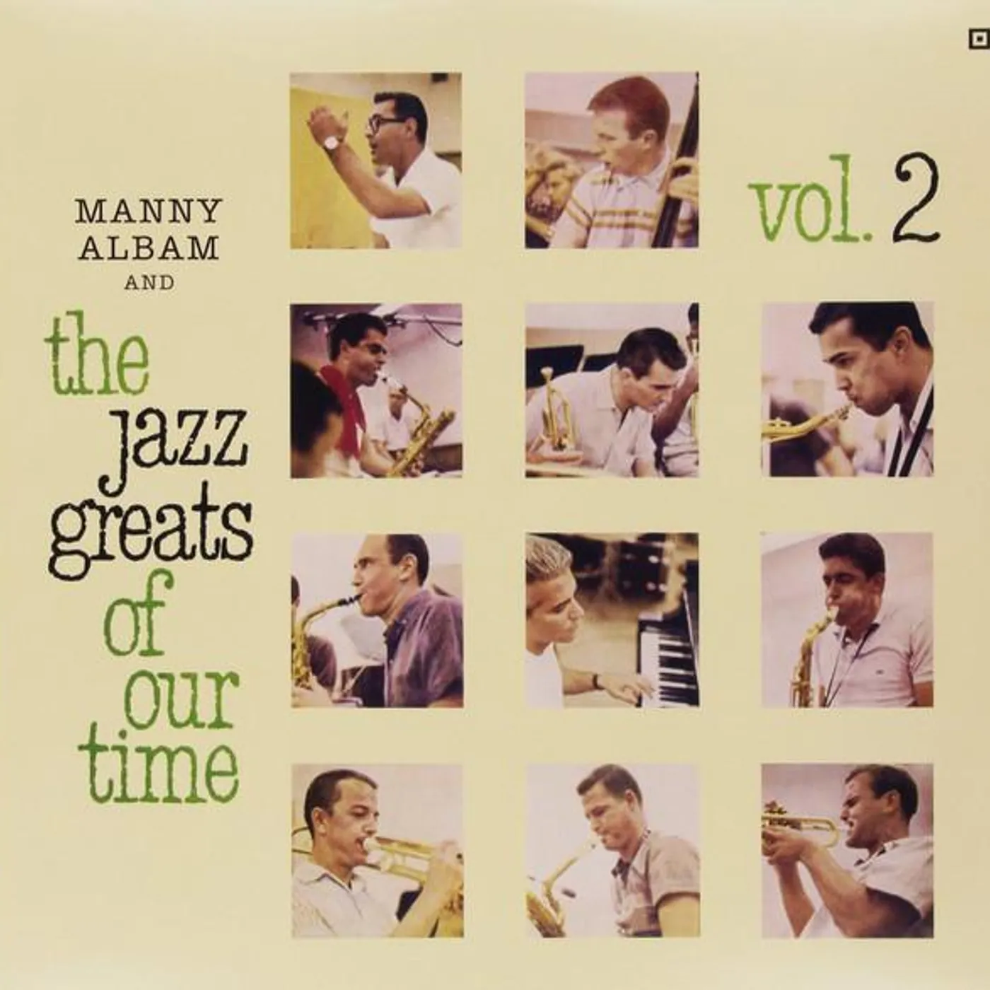 Manny Albam JAZZ GREATS OF OUR TIME VOL.2 Vinyl Record