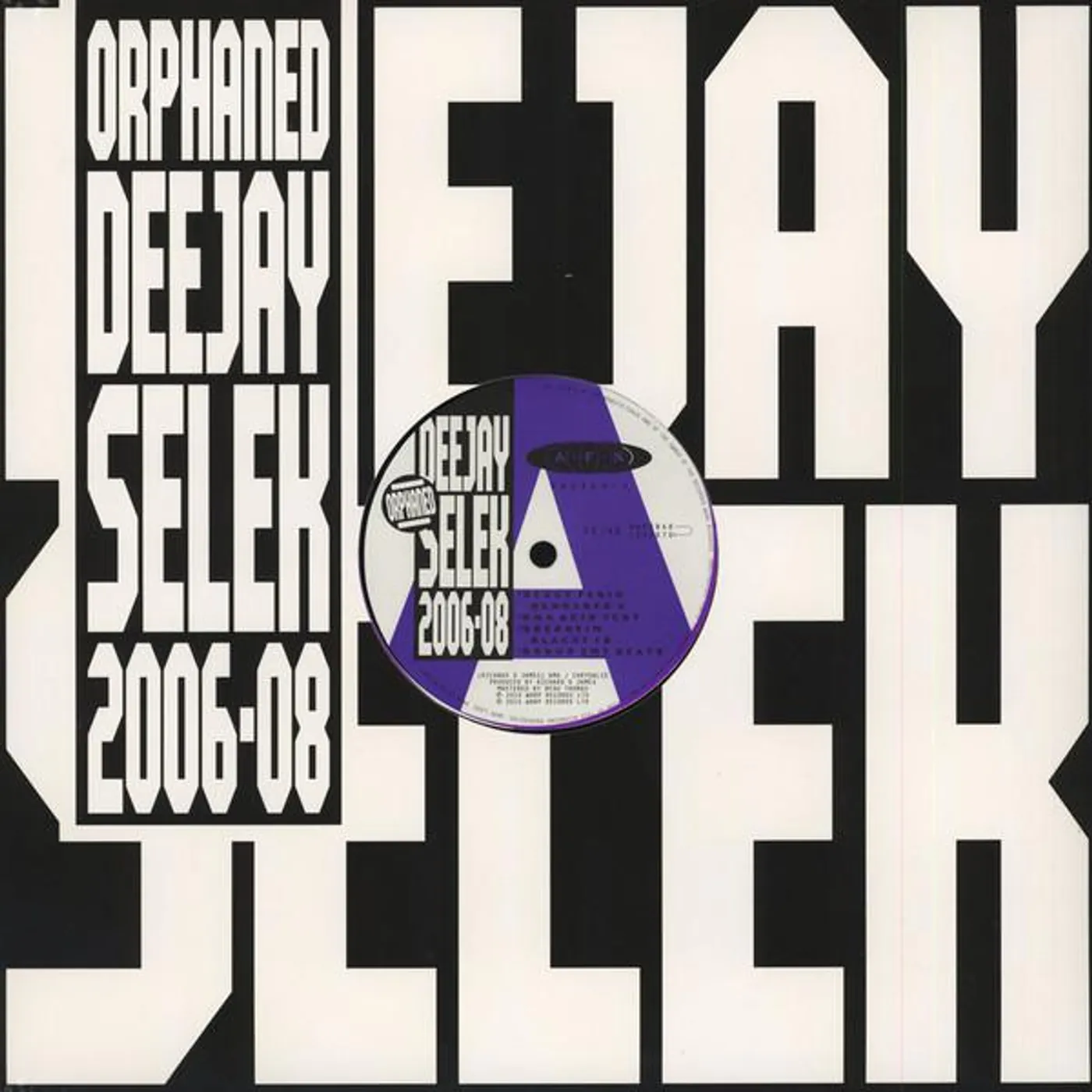 AFX ORPHANED DEEJAY SELEK 2006-2008 Vinyl Record