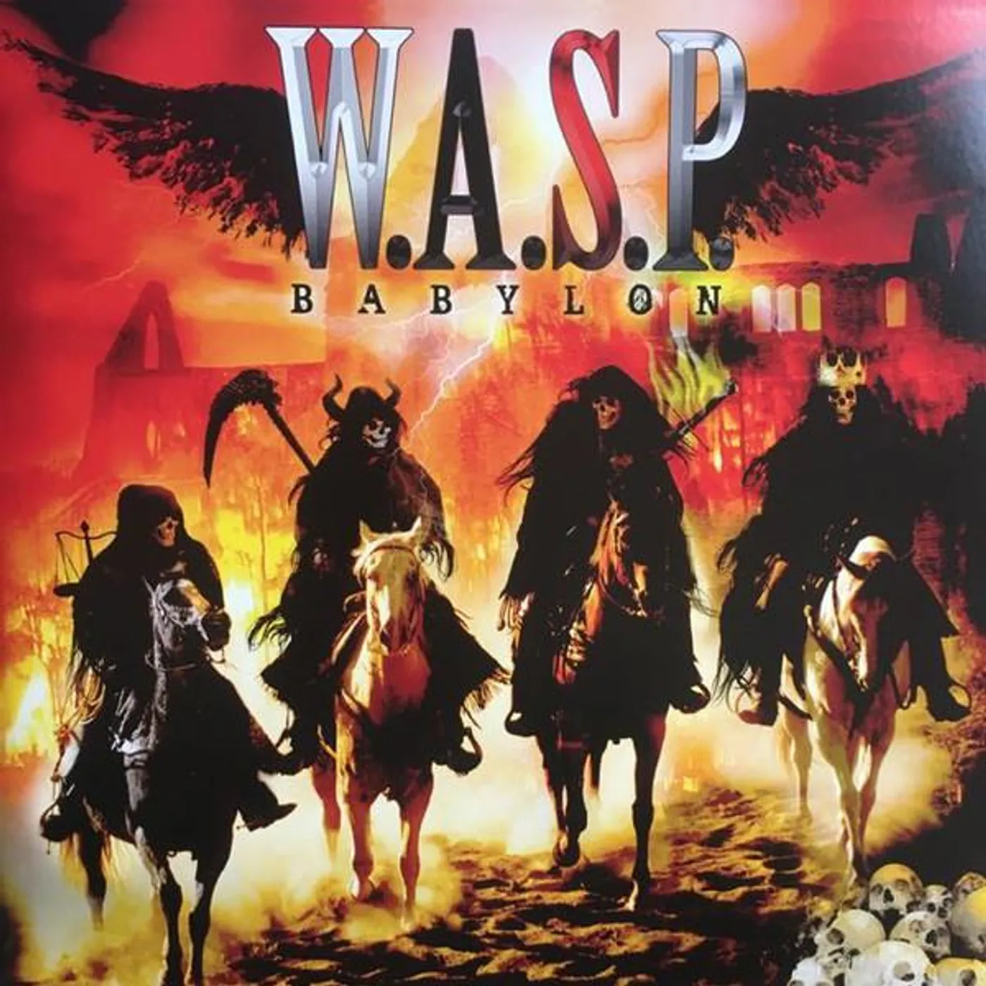 W.A.S.P. BABYLON (GATEFOLD) Vinyl Record