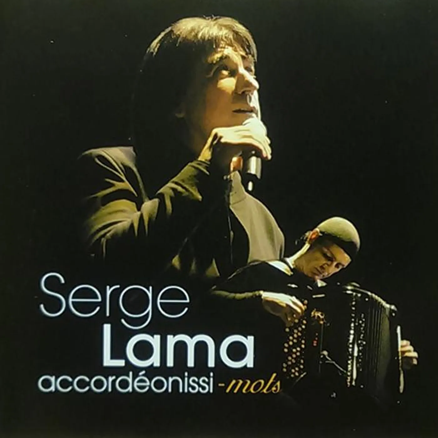 Serge Lama ACCORDEONISSI MOTS CD