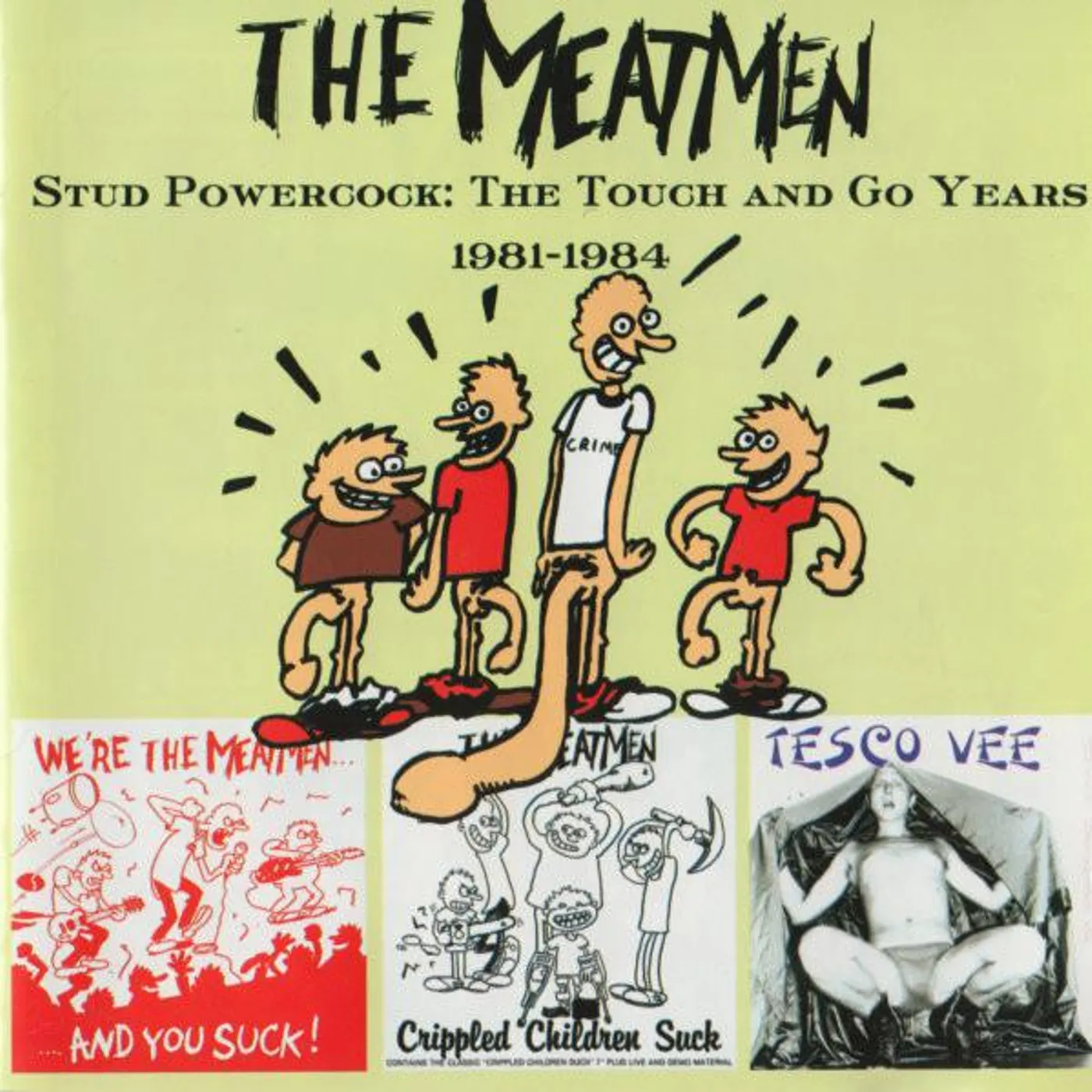 The Meatmen STUD POWERCOCK CD