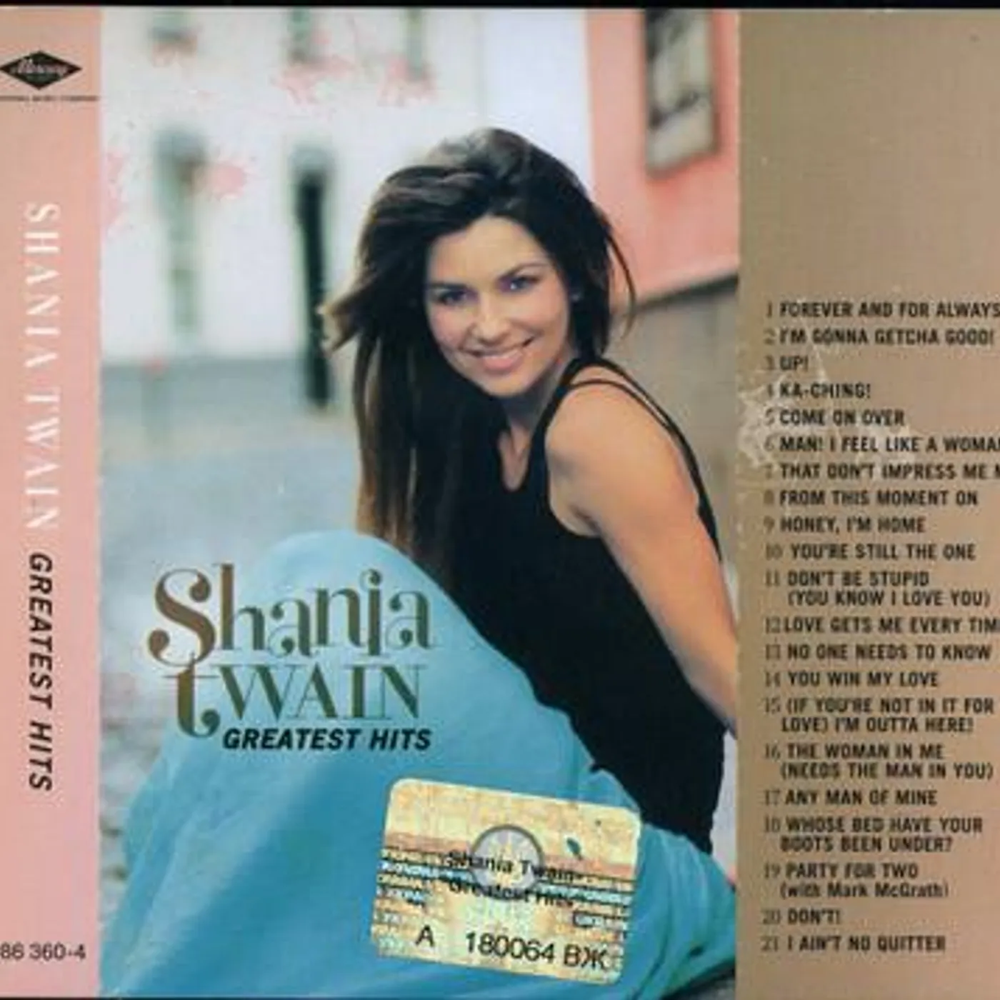 Shania Twain GREATEST HITS CD