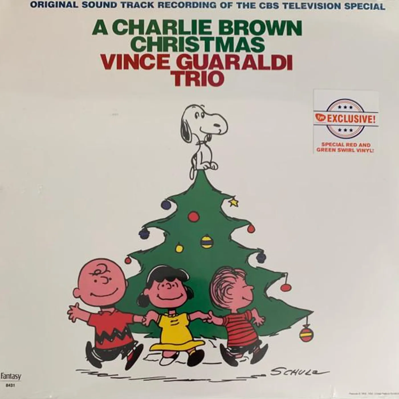 Vince Guaraldi CHARLIE BROWN CHRISTMAS Vinyl Record