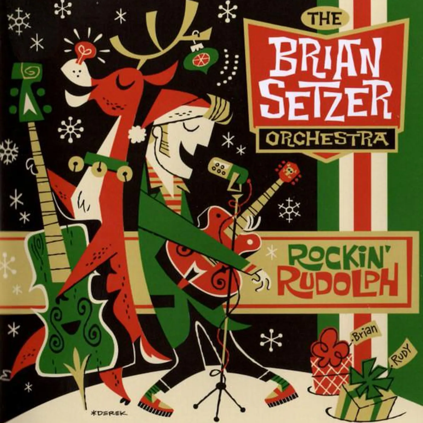 Brian Setzer ROCKIN RUDOLPH CD