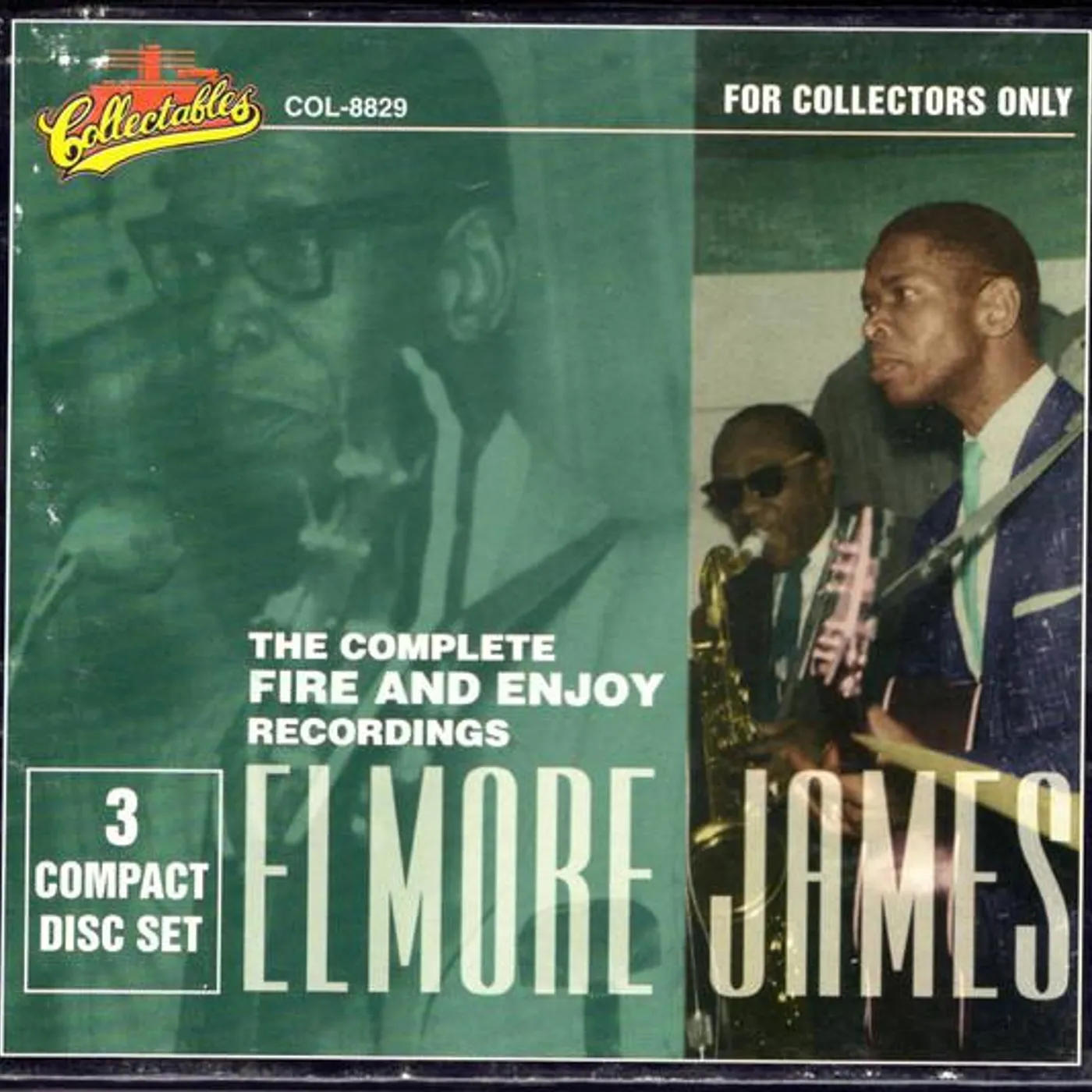 Elmore James FOR COLLECTORS ONLY - COMPLETE FIRE & ENJOY RECORDINGS (3-CD) CD