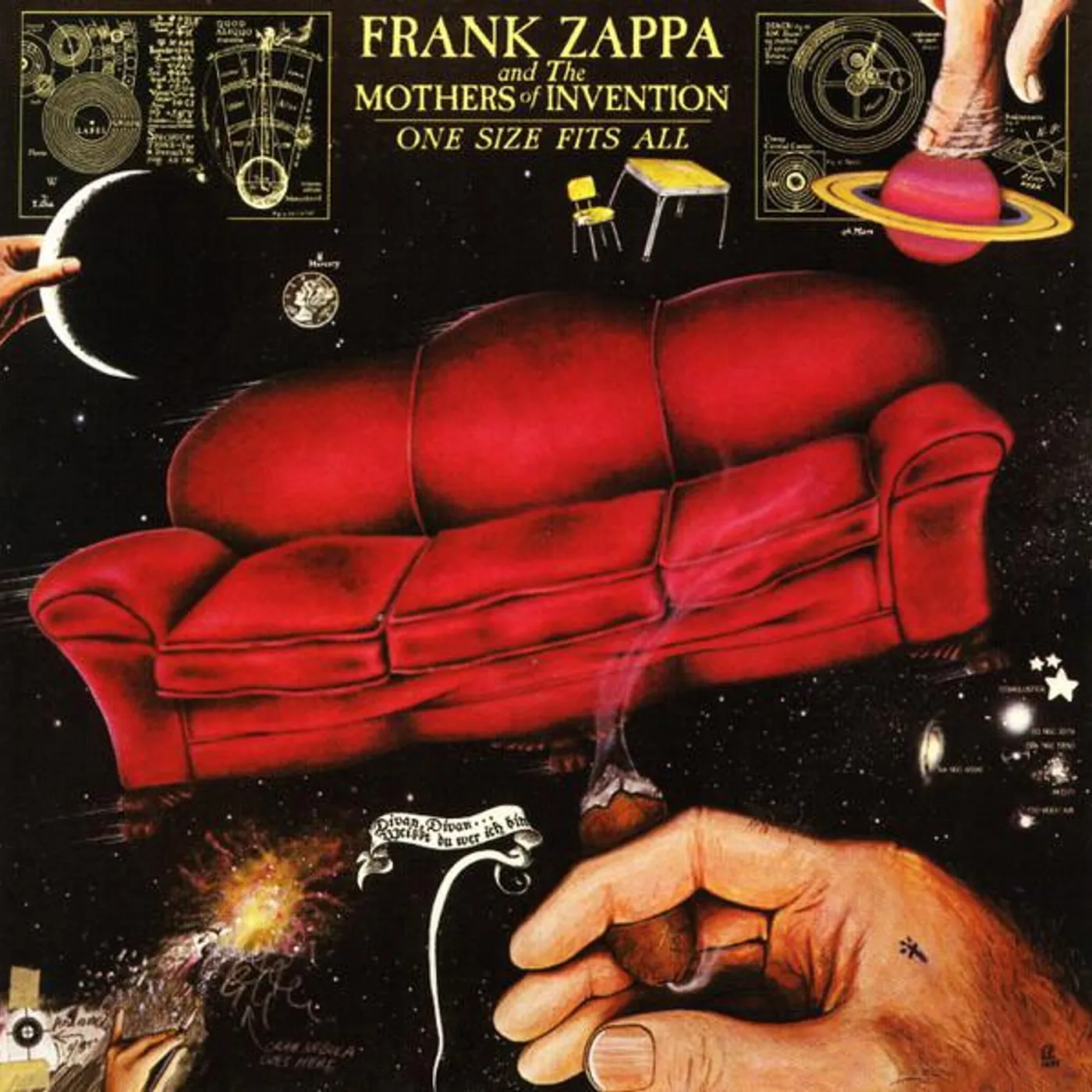Frank Zappa ONE SIZE FITS ALL Vinyl Record