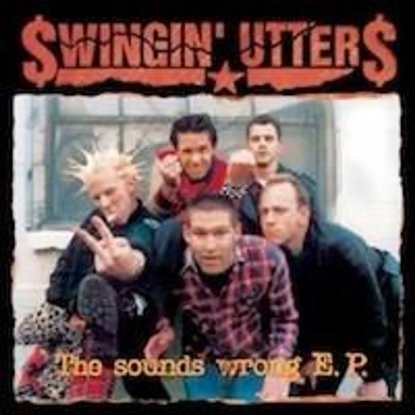 Swingin' Utters SOUNDS WRONG EP Vinyl Record