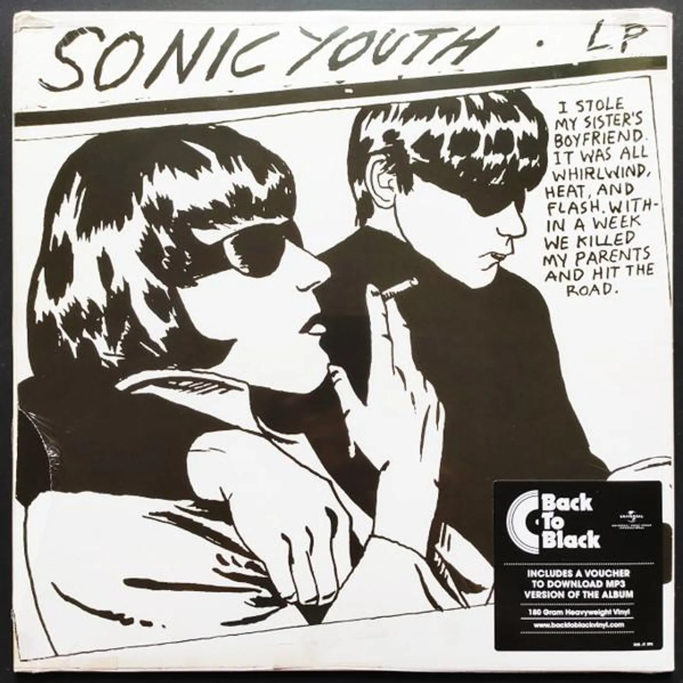 Sonic Youth Goo Vinyl Record