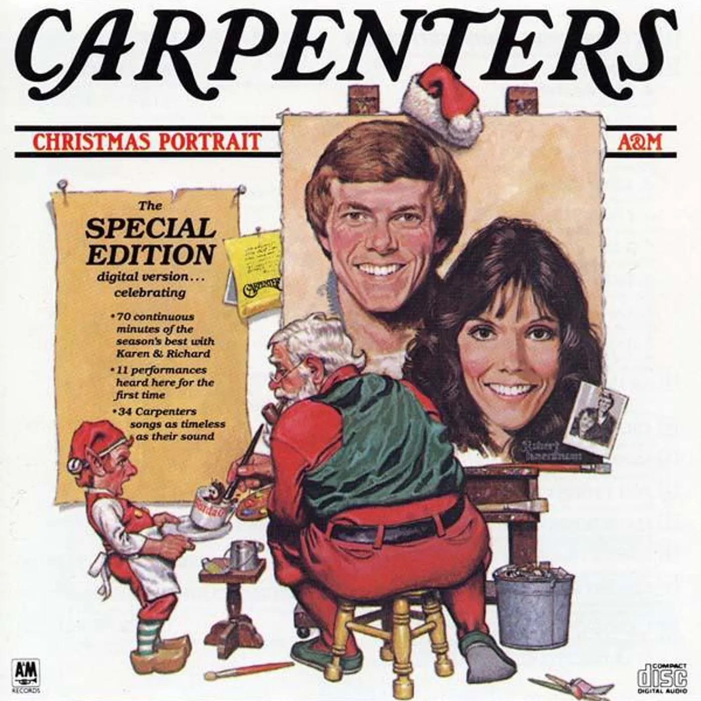 Carpenters CHRISTMAS PORTRAIT CD