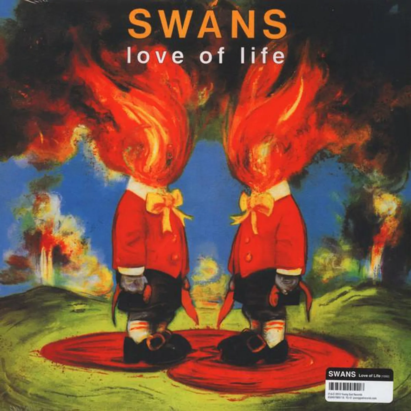 Swans LOVE OF LIFE Vinyl Record