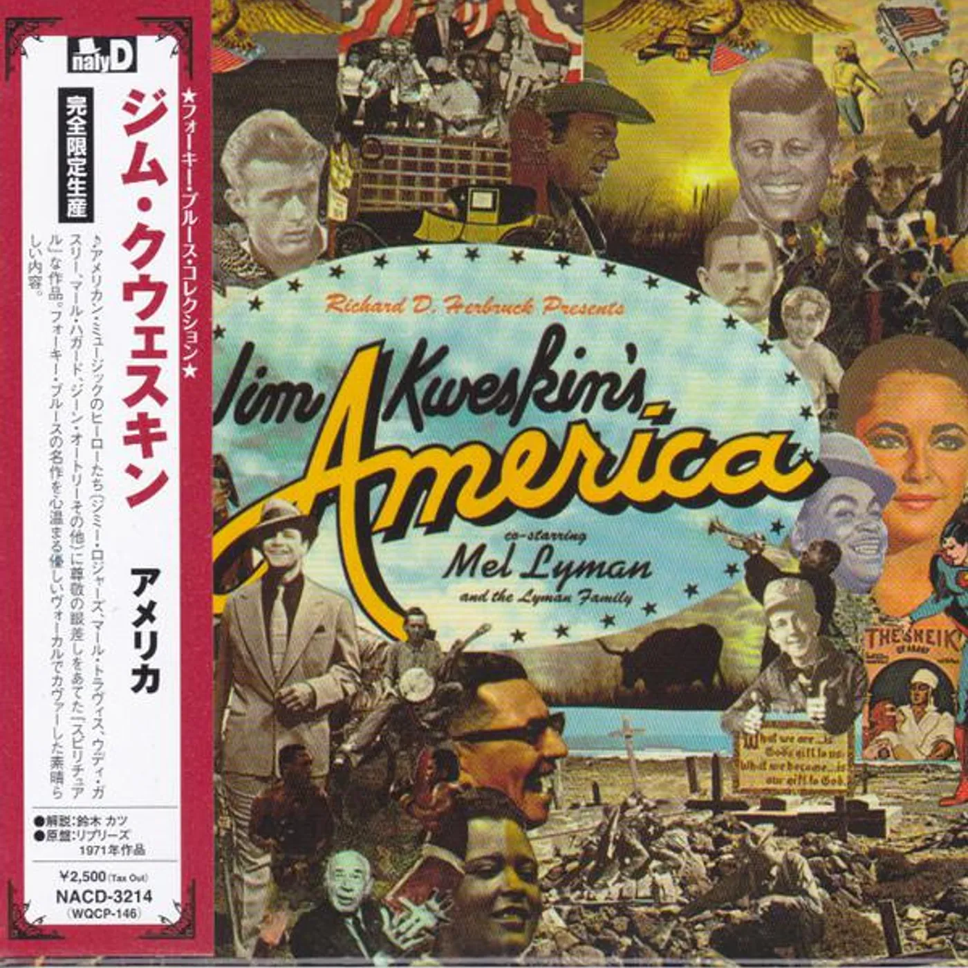 Jim Kweskin AMERICA CD