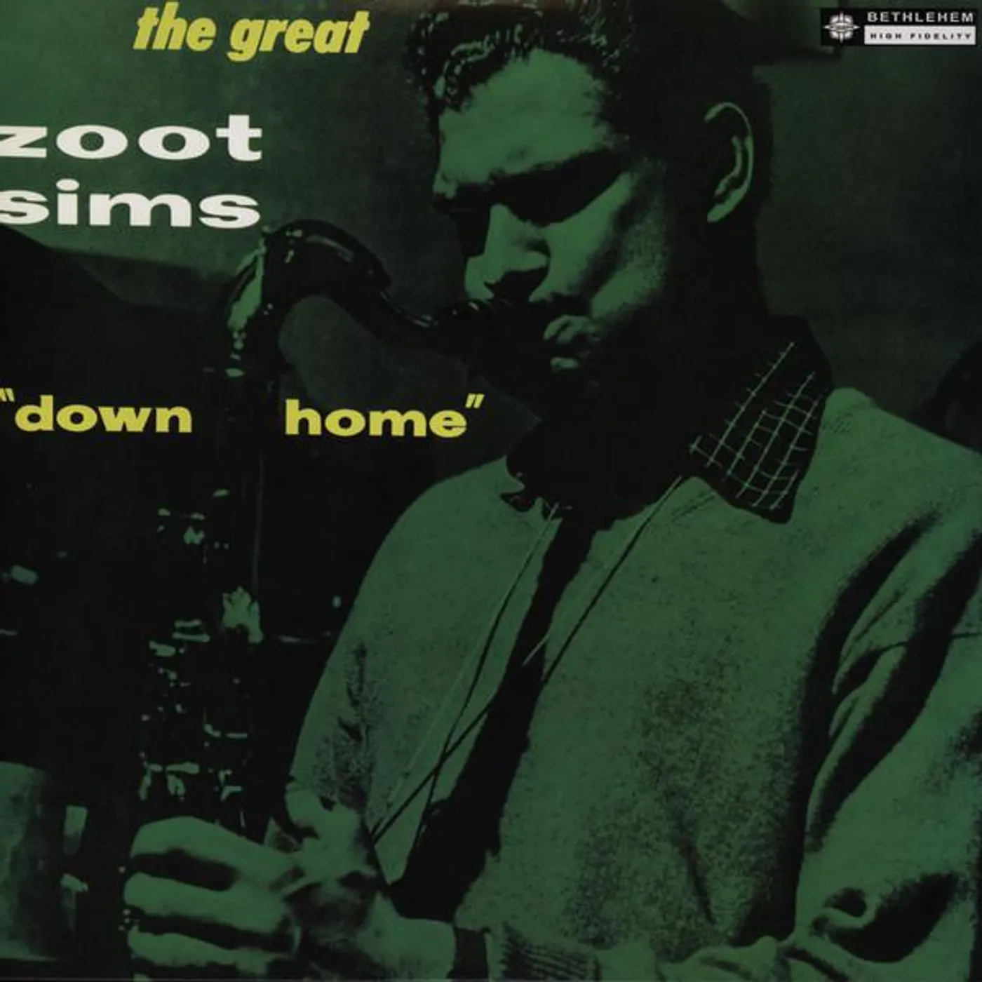 Zoot Sims DOWN HOME Vinyl Record