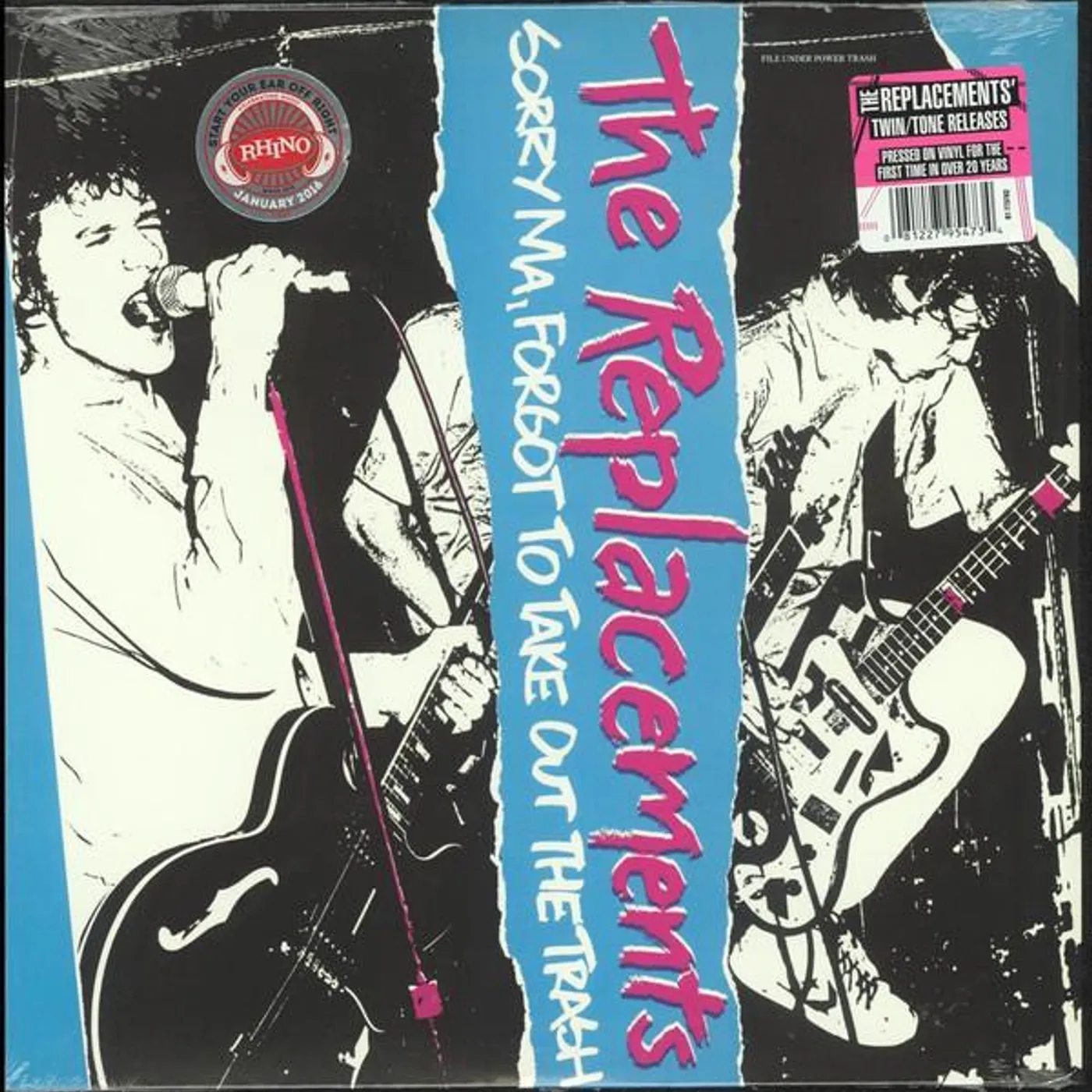 The Replacements SORRY MA FORGOT TO TAKE OUT THE TRASH Vinyl Record