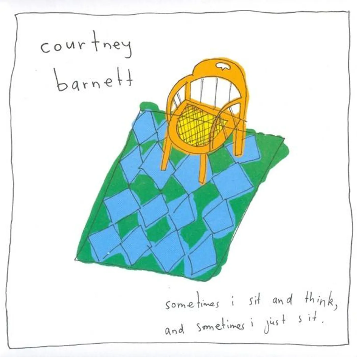 Courtney Barnett SOMETIMES I SIT AND THINK AND SOMETIMES I JUST SIT CD