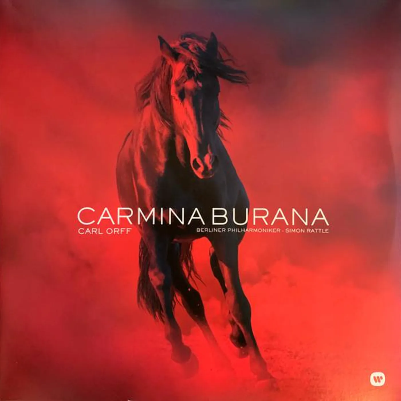 Simon Rattle ORFF: CARMINA BURANA Vinyl Record