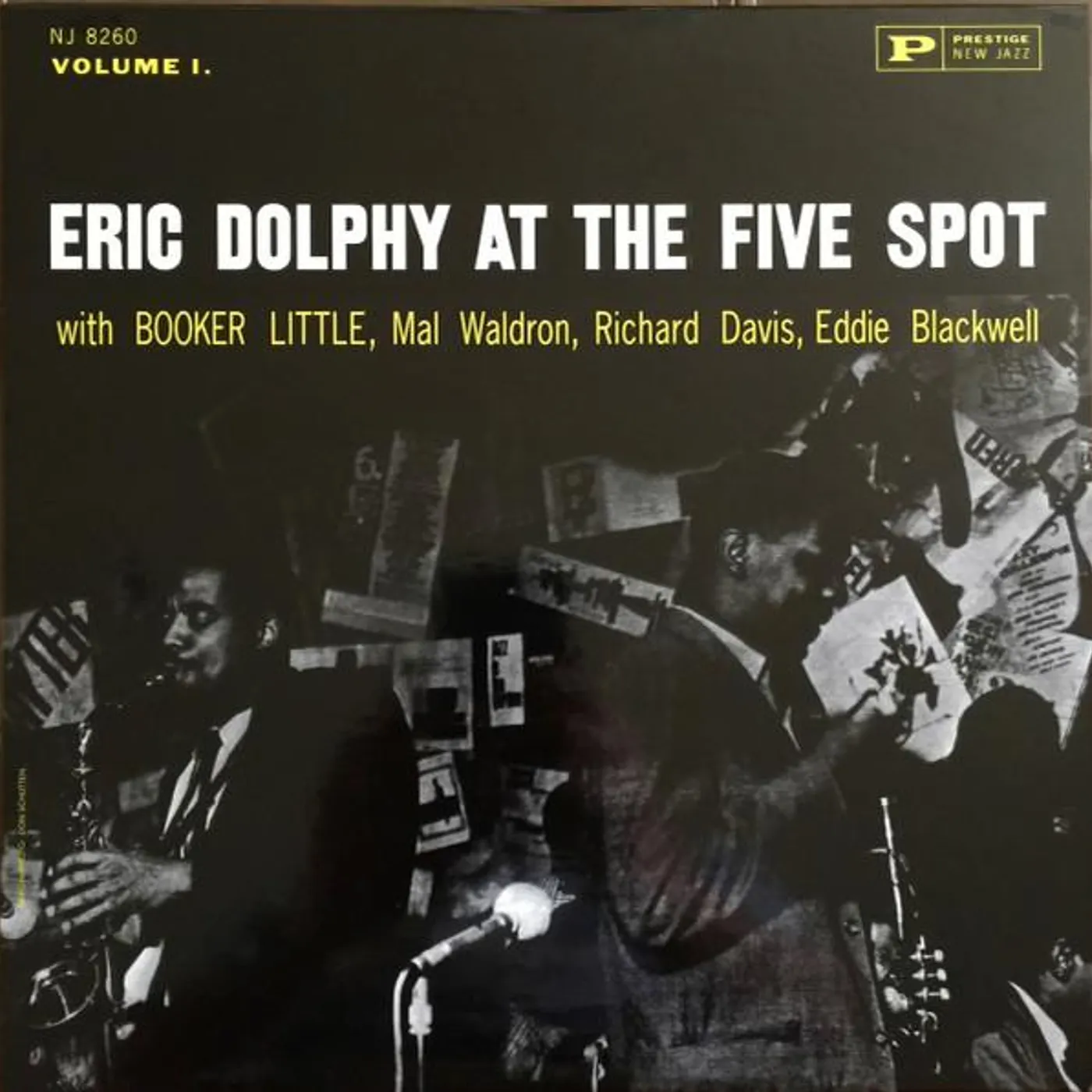 Eric Dolphy AT THE FIVE SPOT VOL.1 (200G) Vinyl Record