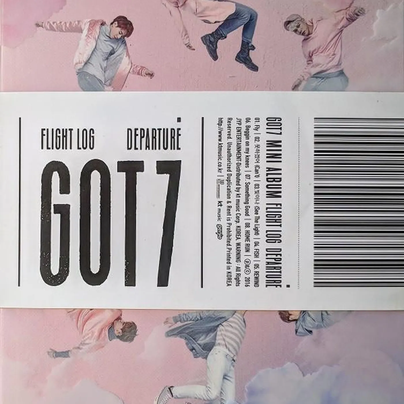 GOT7 FLIGHT LOG: DEPARTURE (MINI ALBUM/PHOTO CARD) CD