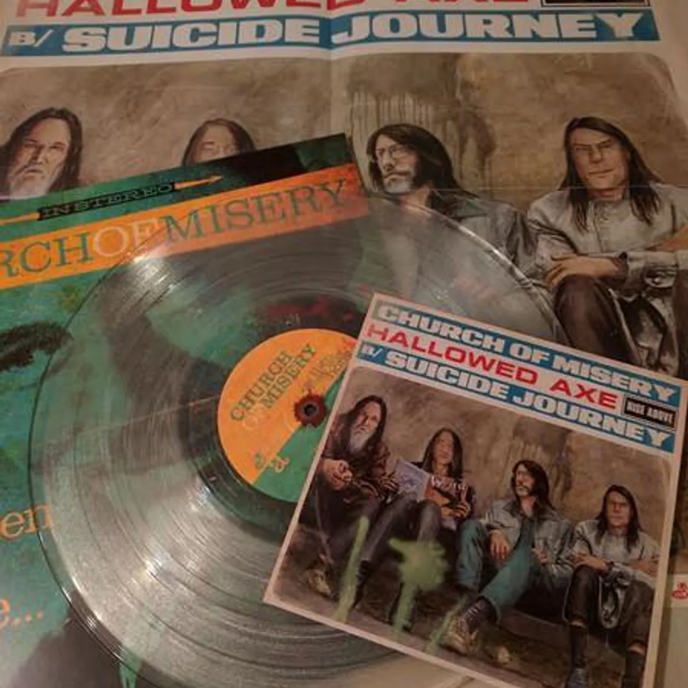 Church Of Misery AND THEN THERE WERE NONE Vinyl Record