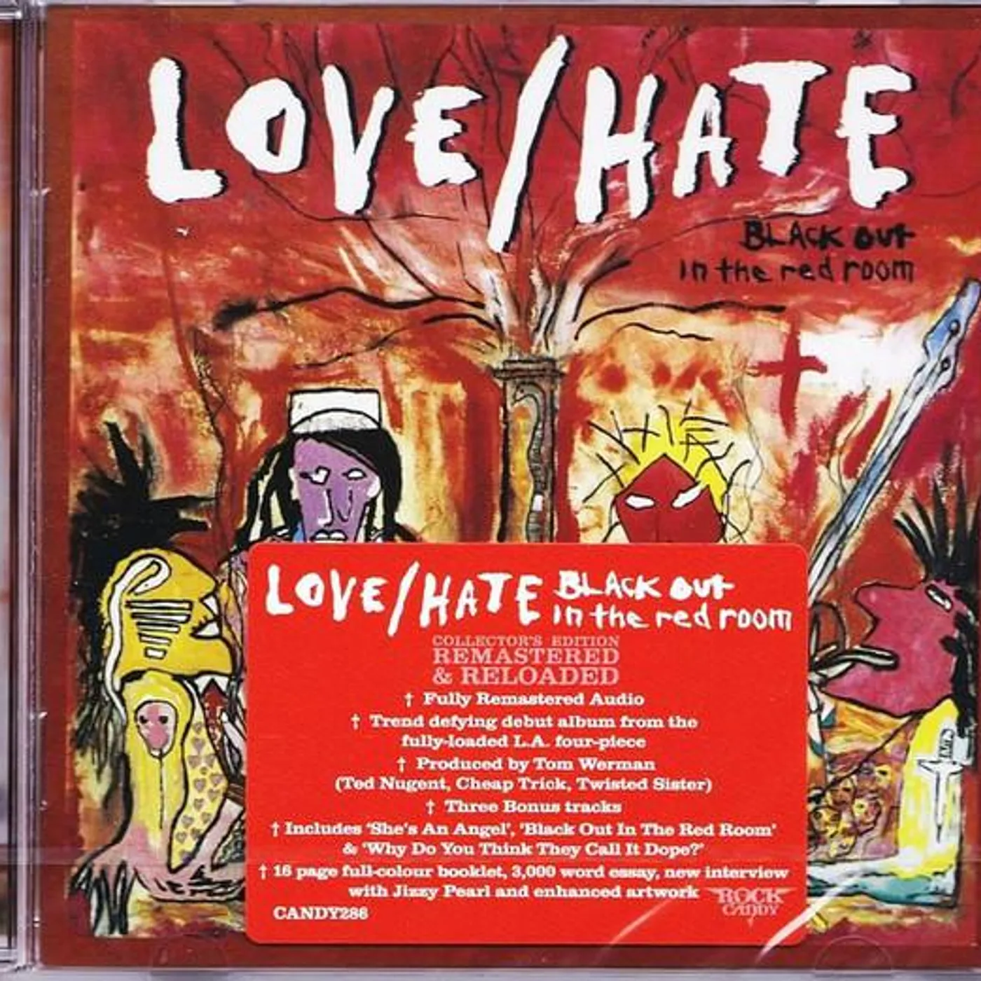 Love/Hate BLACKOUT IN THE RED ROOM CD