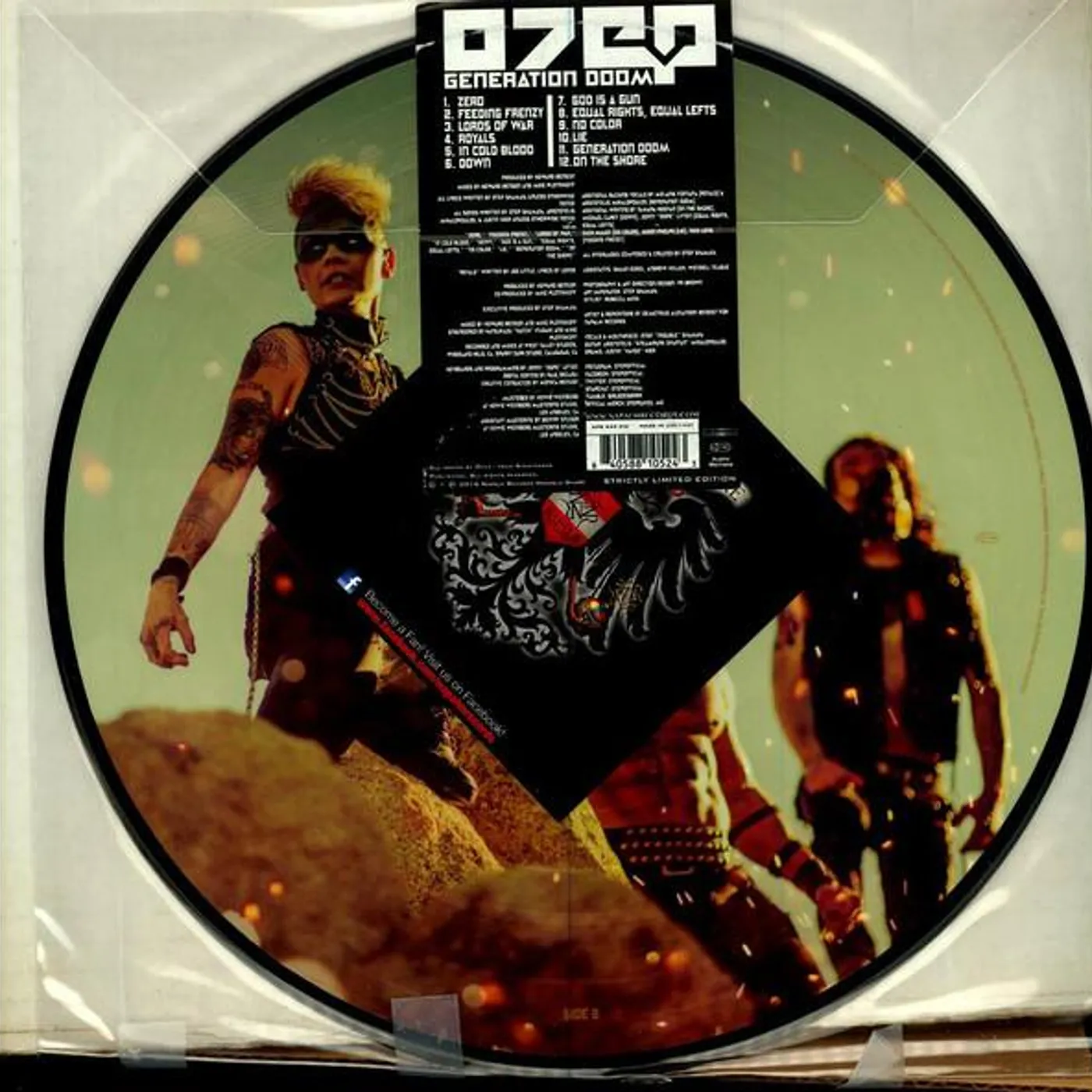 Otep GENERATION DOOM (PICTURE DISC/DL CODE) Vinyl Record