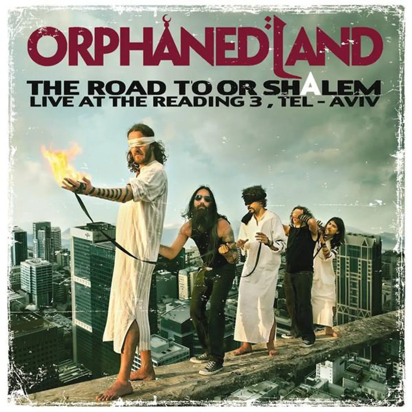 Orphaned Land ROAD TO OR-SHALEM (LIVE AT THE READING 3, TEL AVIV, ISRAEL) Vinyl Record