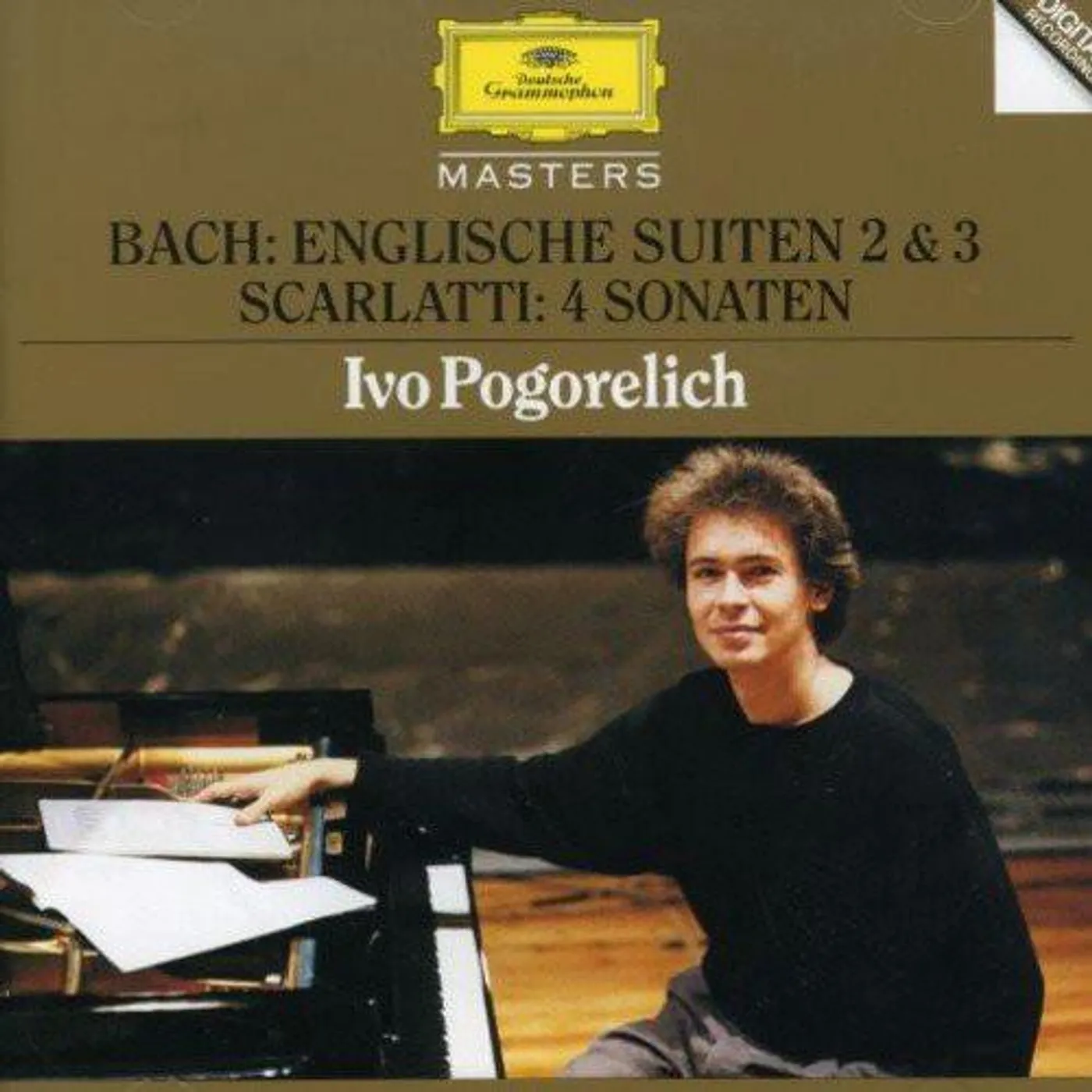 Ivo Pogorelich BACH,J.S: ENGLISH STES 2 & 3 / SCARLATTI: 4 SONATAS CD