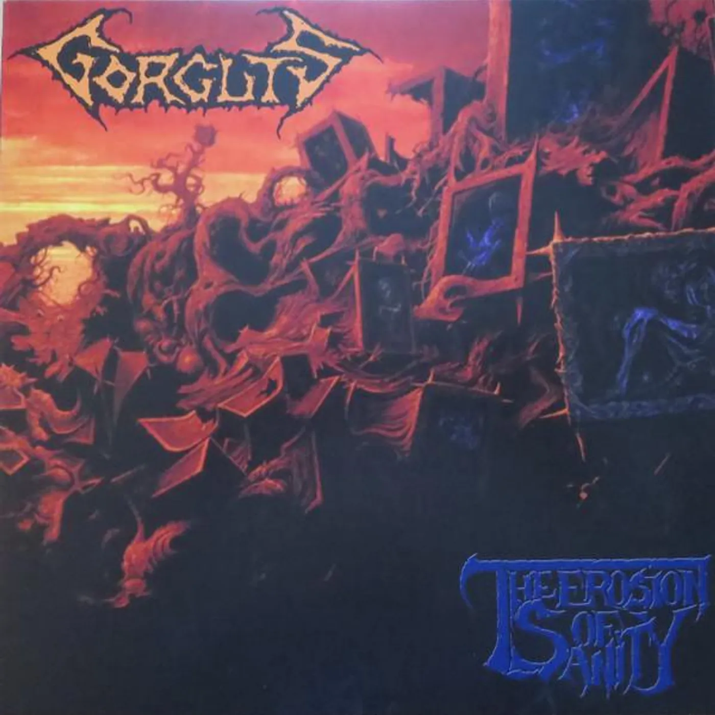Gorguts EROSION OF SANITY (ORANGE VINYL) Vinyl Record