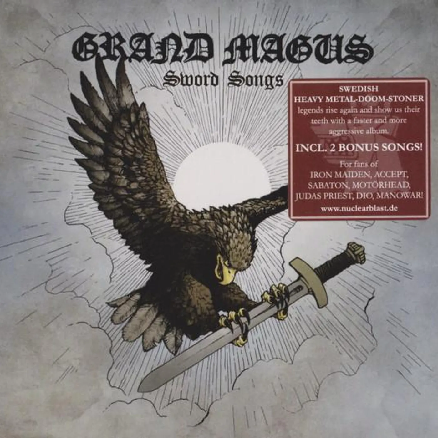 Grand Magus SWORD SONGS CD