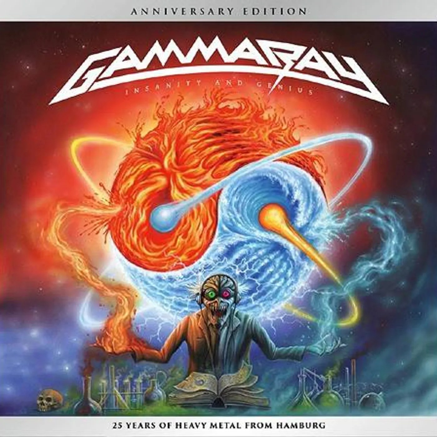 Gamma Ray INSANITY AND GENIUS (ANNIVERSARY EDITION) CD