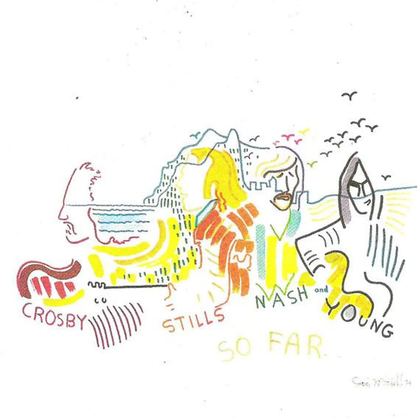 Crosby, Stills, Nash & Young SO FAR CD