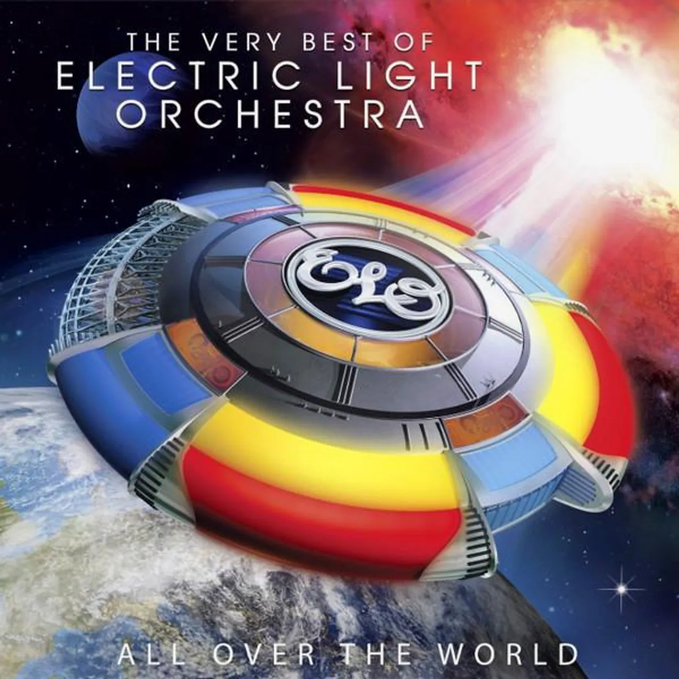 ELO (Electric Light Orchestra) ALL OVER THE WORLD: THE VERY BEST OF ELECTRIC LIGH Vinyl Record