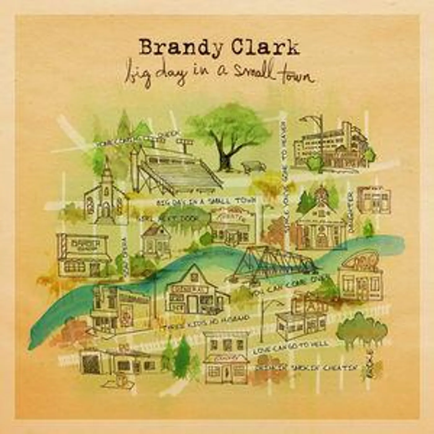 Brandy Clark BIG DAY IN A SMALL CITY CD